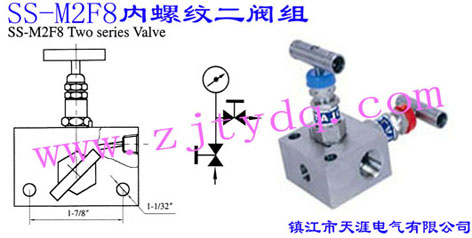 SS-M2F8ݼyyMSS-M2F8 Two Series Valve